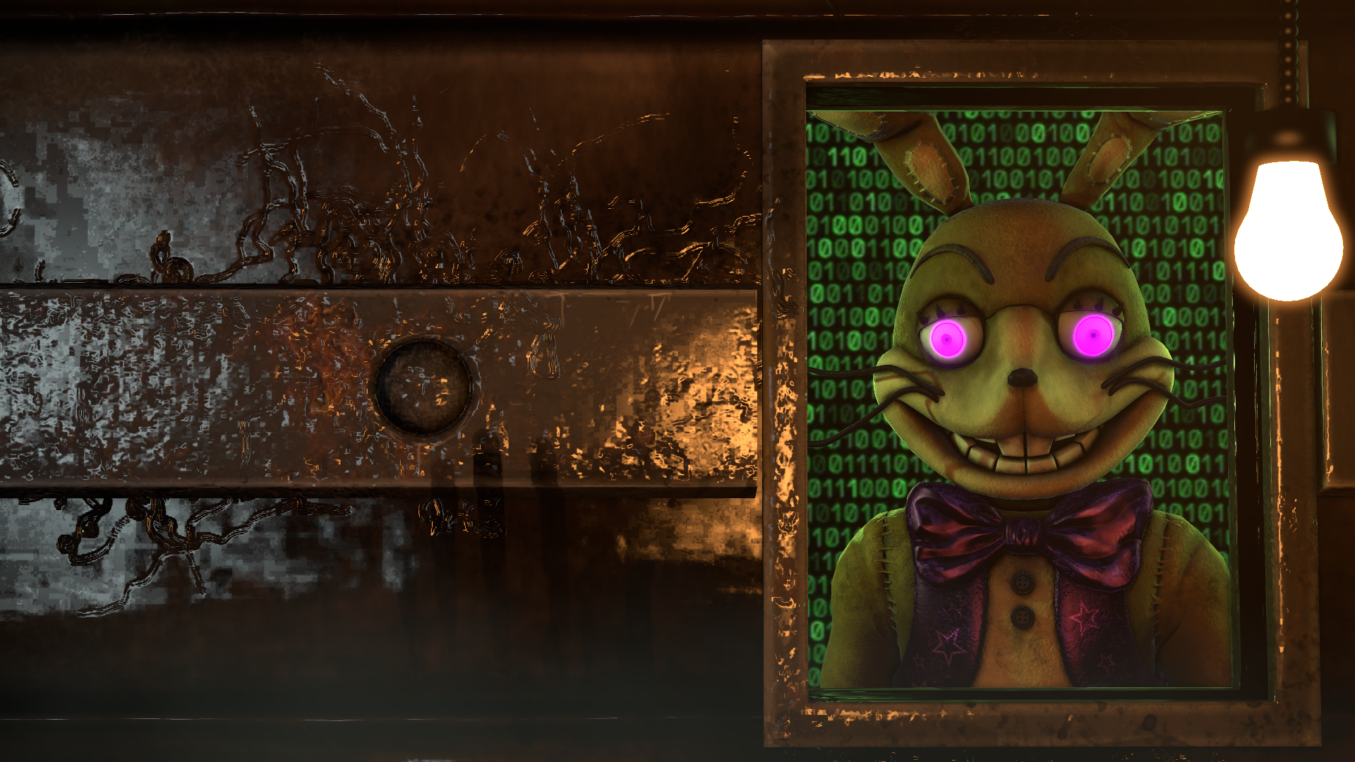 Glitchtrap (FNAF: Help Wanted) by InkBennie on DeviantArt