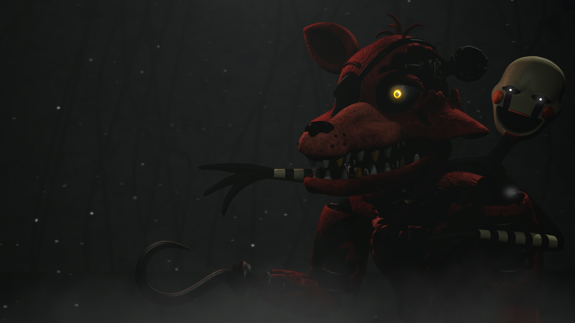 SFM) FNaF2 Withered Foxy by williamwee on DeviantArt