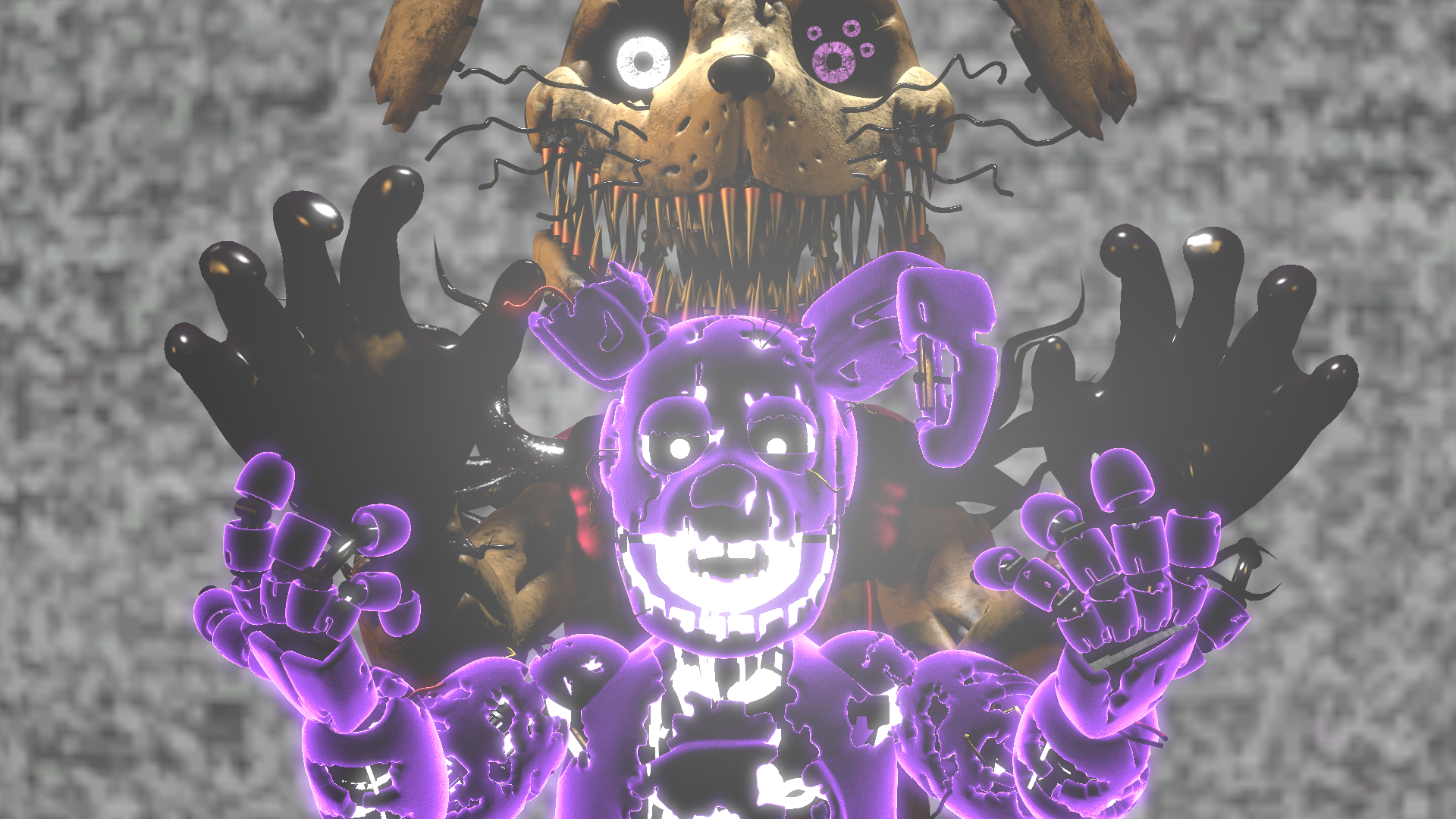 Sfm Fnaf Nightmare Springlocks animatronics V2 by mauricio2006 on DeviantArt