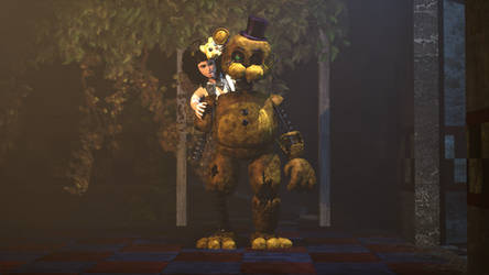 [SFM] Ignited Fredbear and Cassidy