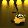 Angry Birds Wallpaper:Orange Bird 2