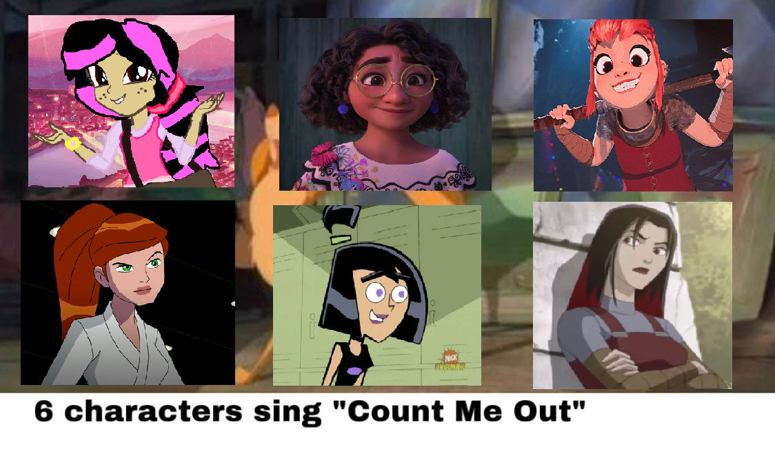 6 Characters Sing Count Me Out (My Version) by AnikaBoomheart02 on ...