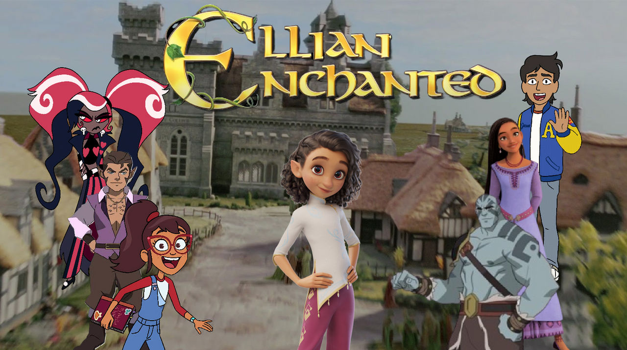 Ellian Ellian Enchanted Poster by AnikaBoomheart02 on DeviantArt