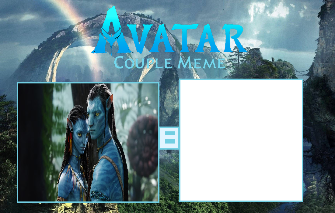 Avatar Couple Meme Template (Blank) by AnikaBoomheart02 on DeviantArt