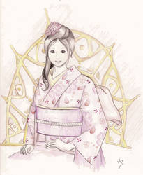 Kimono girl