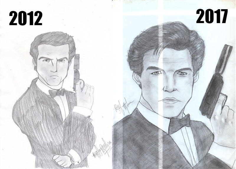 My Drawing Comparison by samrican07 on DeviantArt