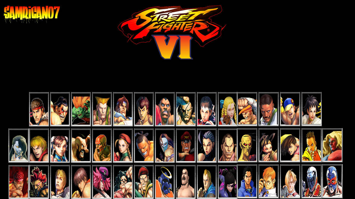 Street Fighter 6 Character Wishlist by samrican07 on DeviantArt