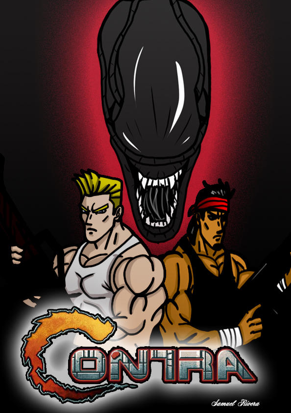 Contra poster by samrican07 on DeviantArt