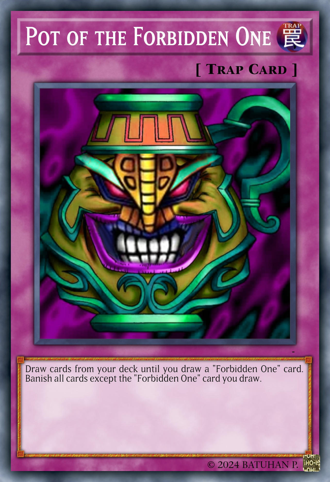 Pot of the Forbidden One by Obelisk7794 on DeviantArt Pot of the Forbidden One by Obelisk7794 on DeviantArt