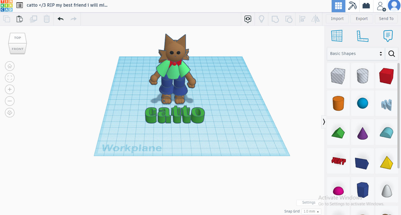 Catto Chart Catto 3d by vicnick-underscore on DeviantArt