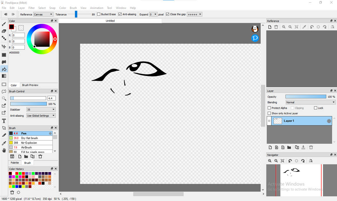 random face by vicnick-underscore on DeviantArt