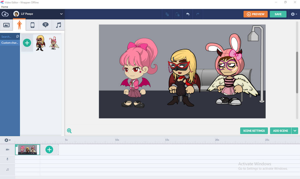 Goanimate Rina GoAnimate characters i created by vicnick-underscore on DeviantArt