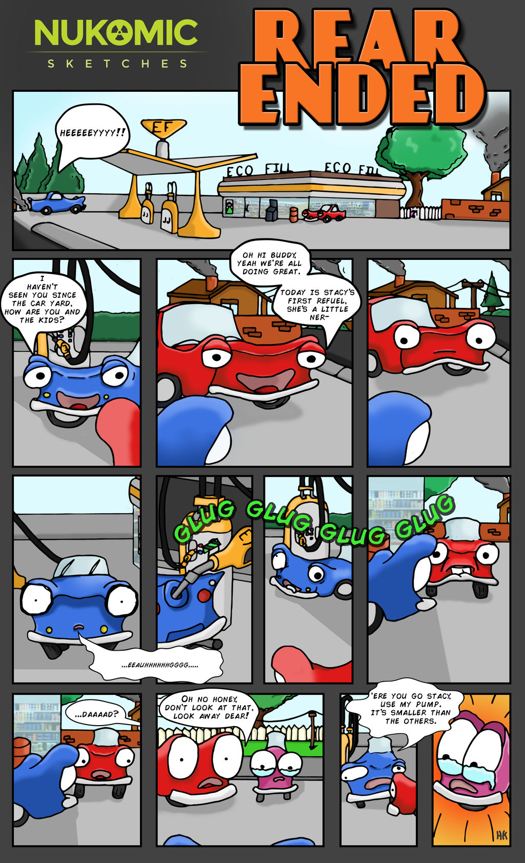 Rear Ended - Comic by Nukomic by Nuk0mic on DeviantArt