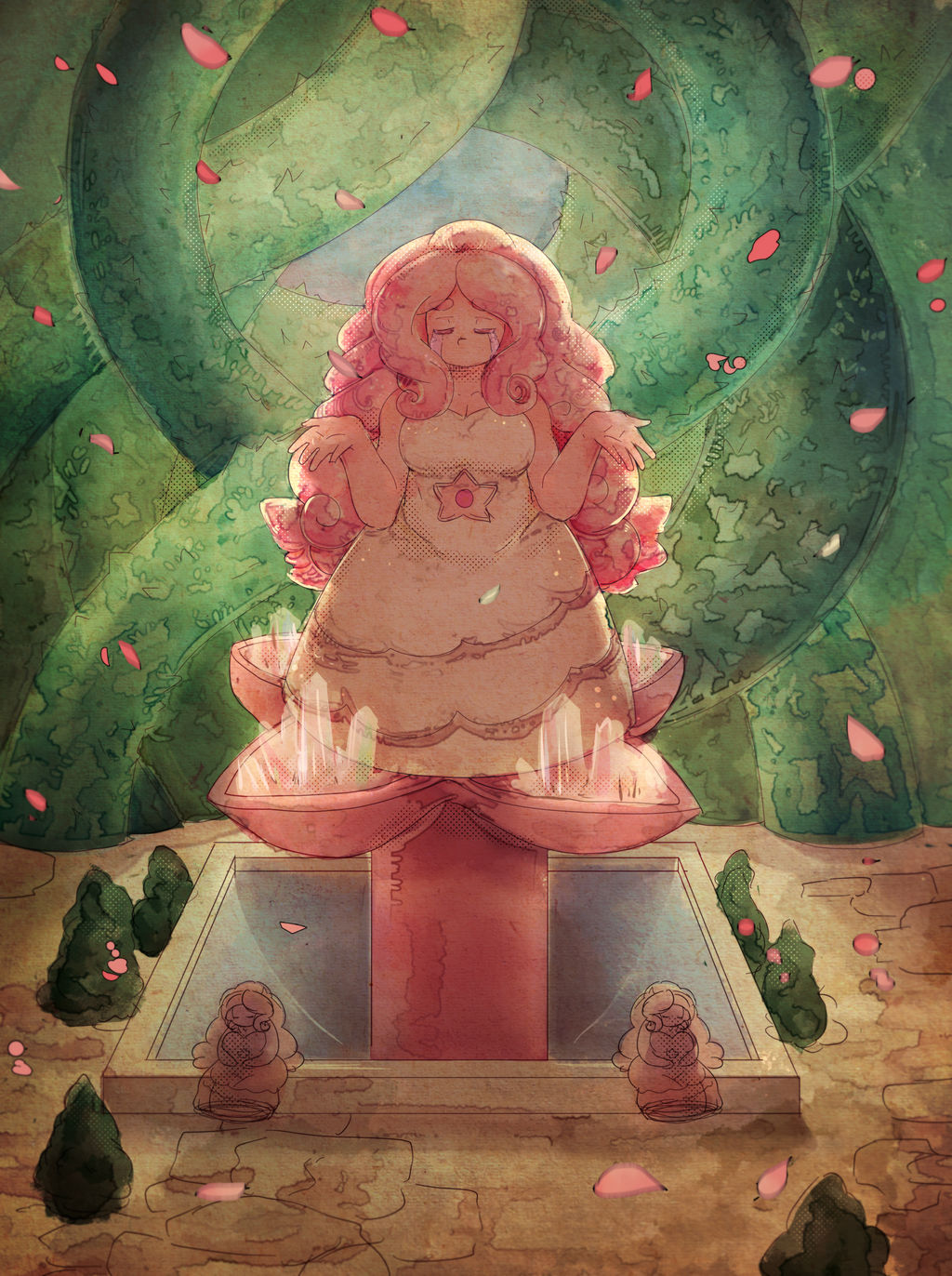 Rose's fountain