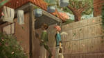 Returning home (speedpaint) by Ekkoberry