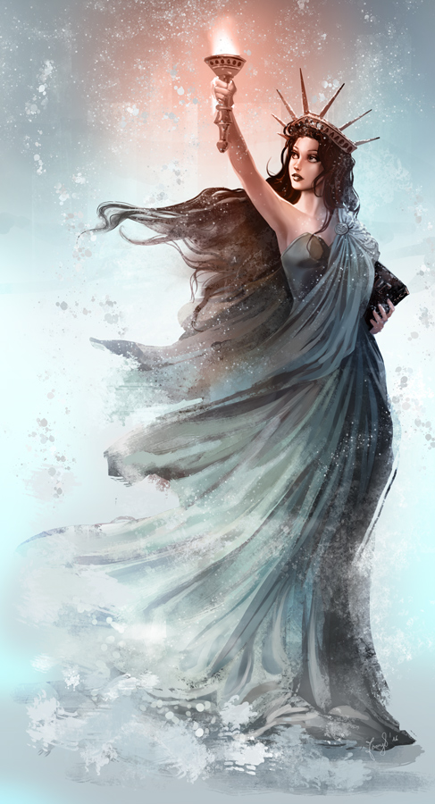 Liberty Deviantart Statue of Liberty by Jennyeight on DeviantArt