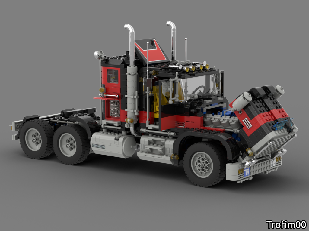 marionet Regenerativ Bermad LEGO 5571 Giant Truck motorised(5/6) by Trofim00 on DeviantArt