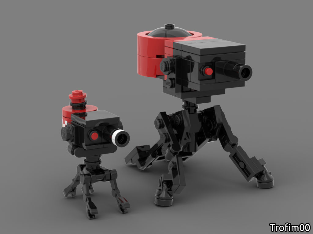 Mini Sentry Coloring LEGO Mini sentry gun and Sentry gun lvl 1 by Trofim00 on DeviantArt