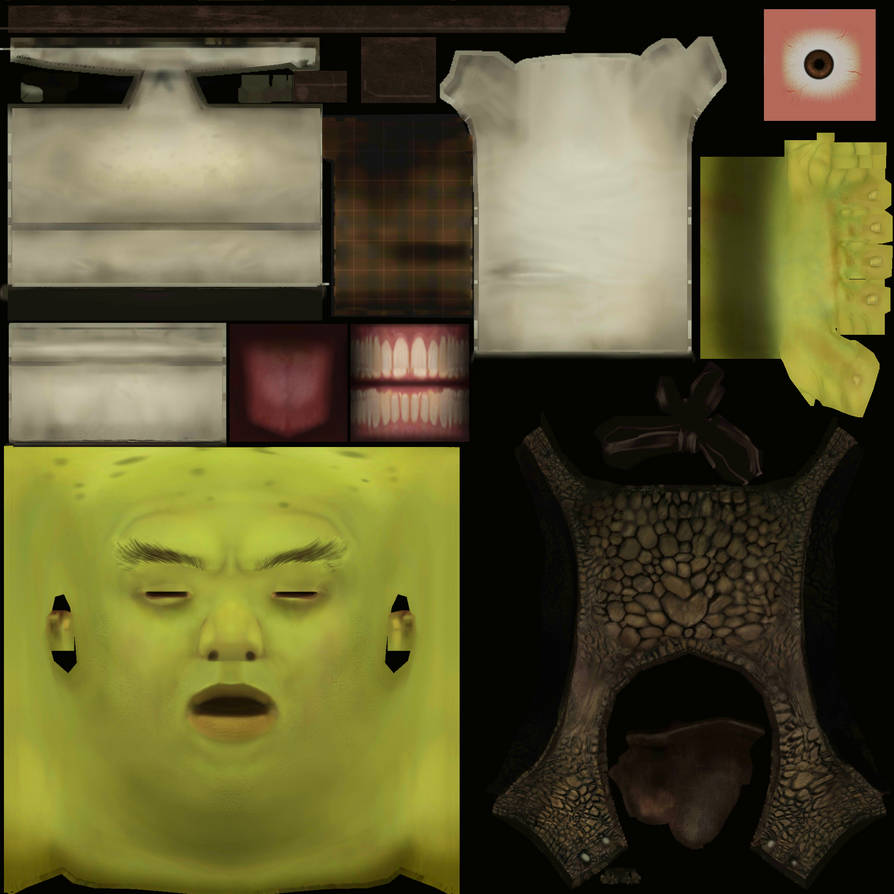 Shrek Type Texture pocket shrek texture file by ILUVFNAF-N-MINECRAFT on DeviantArt