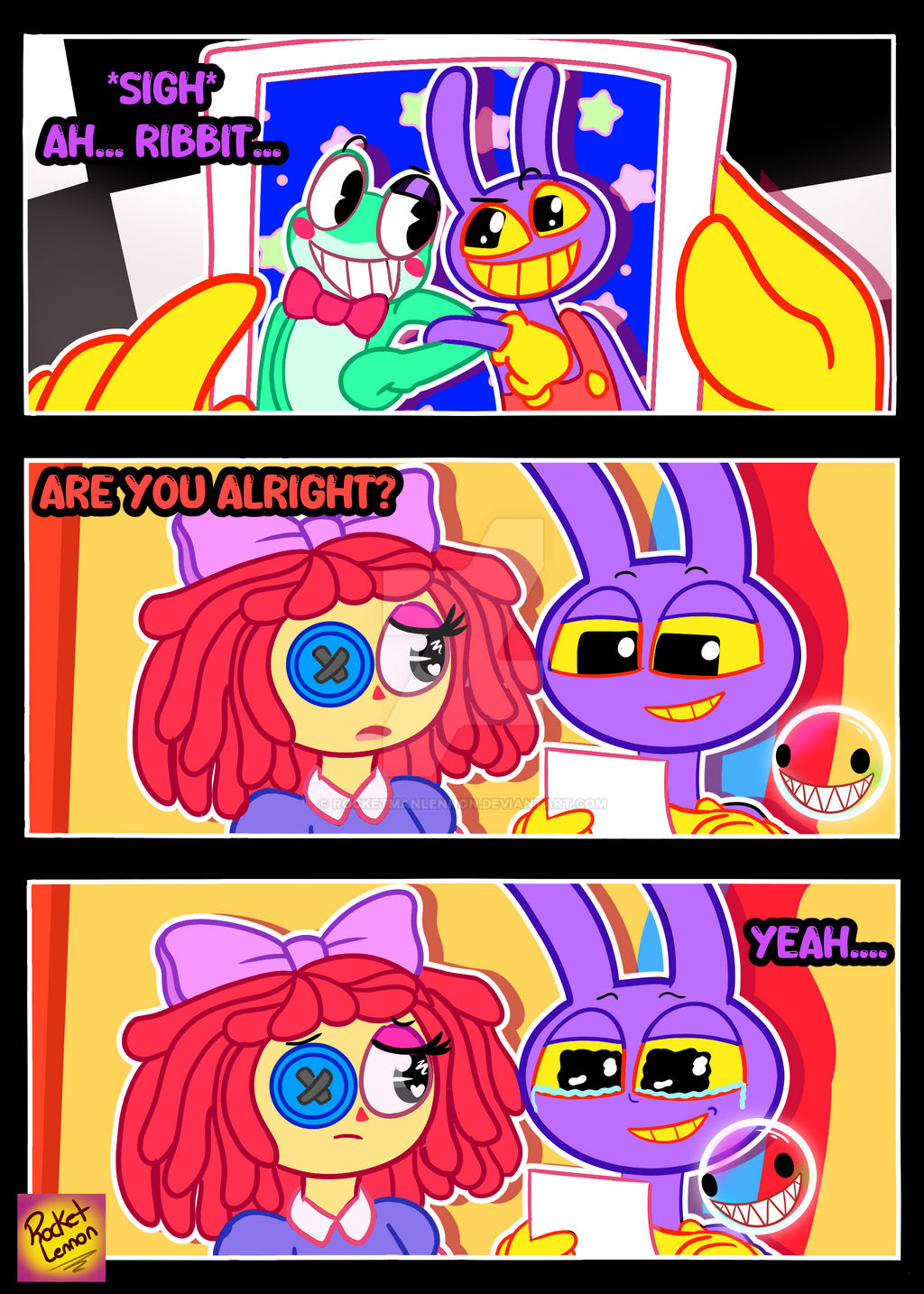 Ribbit And Jax The Amazing Digital Circus By RocketmanLennon On DeviantArt ribbit-and-jax-the-amazing-digital-circus-by-rocketmanlennon-on-deviantart