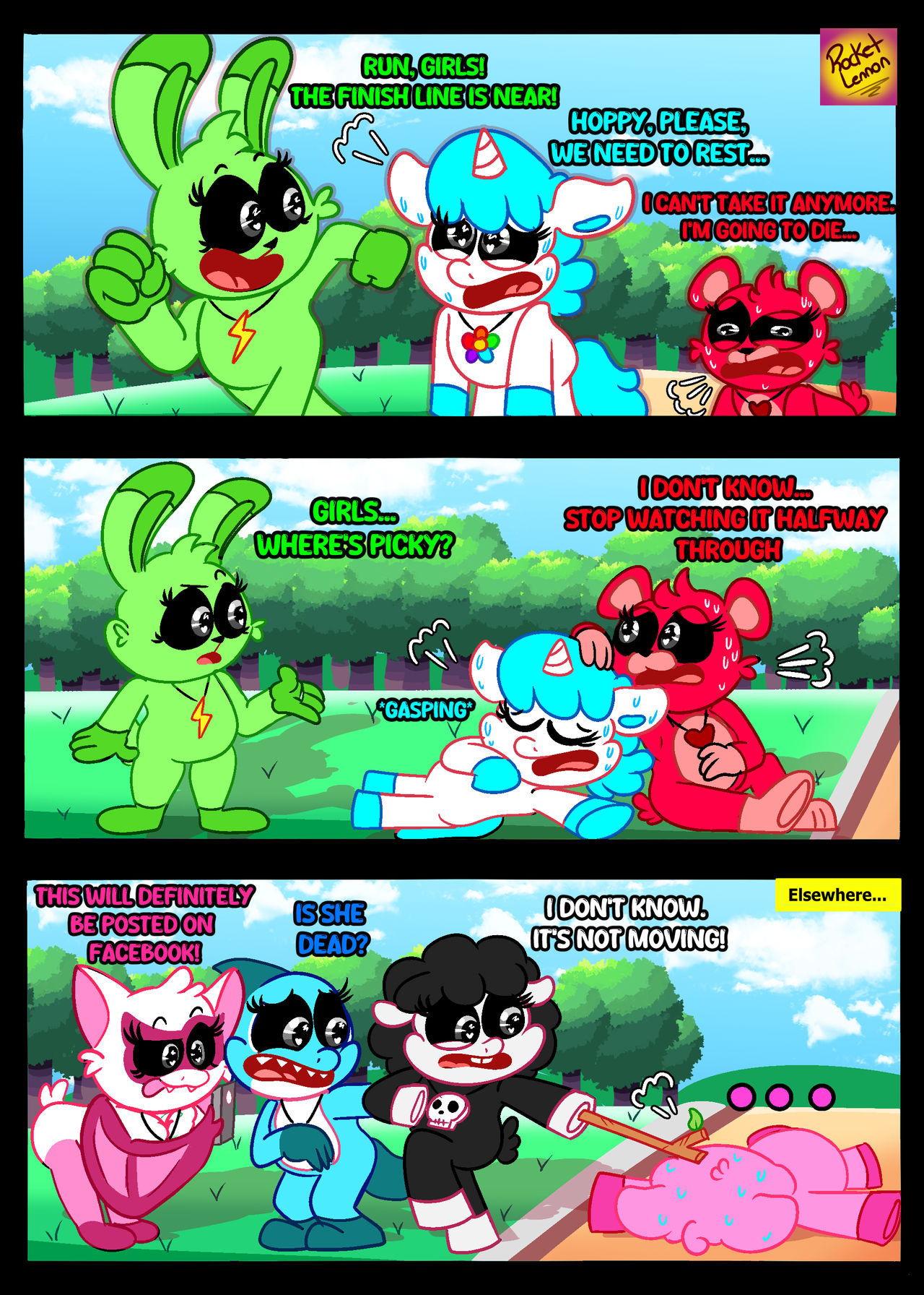 Smiley Critters Raceser Rabbit The race - Smiling Critter by RocketmanLennon on DeviantArt
