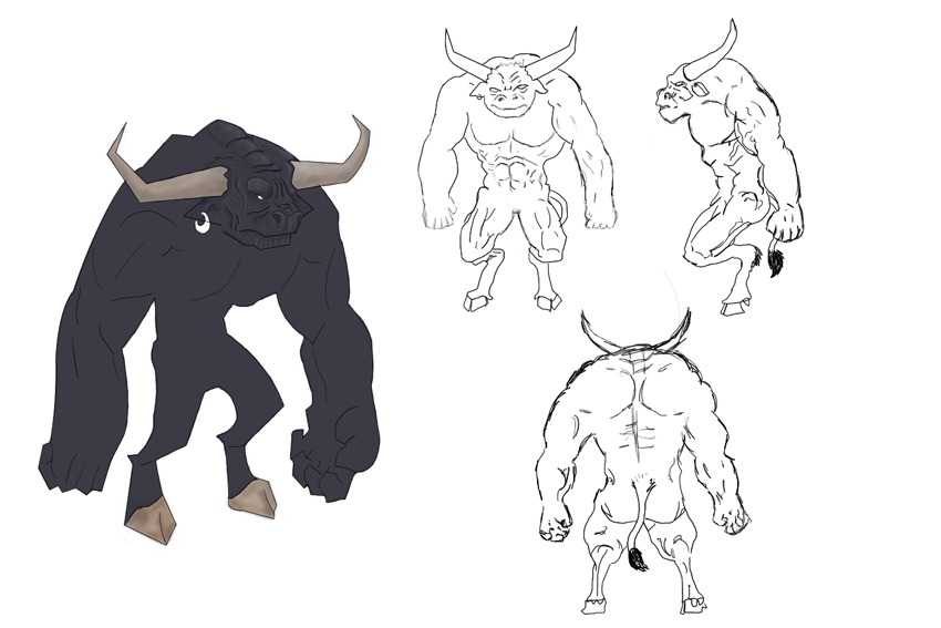 Minotaur Blueprints by KehlGaming on DeviantArt Minotaur Blueprints by KehlGaming on DeviantArt