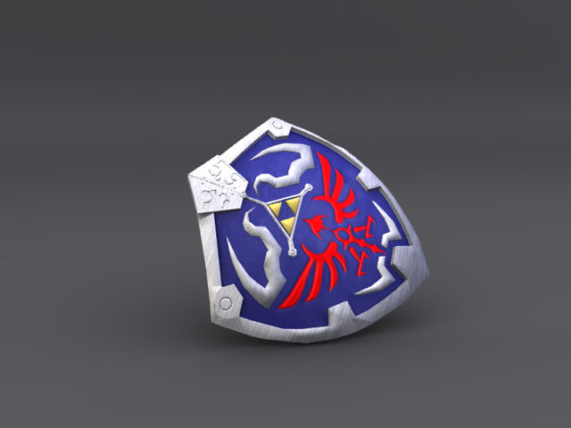 Hyrule Shield - Texture MR 2 by KehlGaming on DeviantArt
