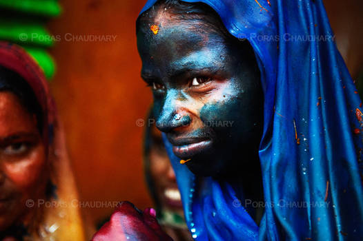 Lady in Blue