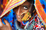 The Golden Nose Ring by poraschaudhary