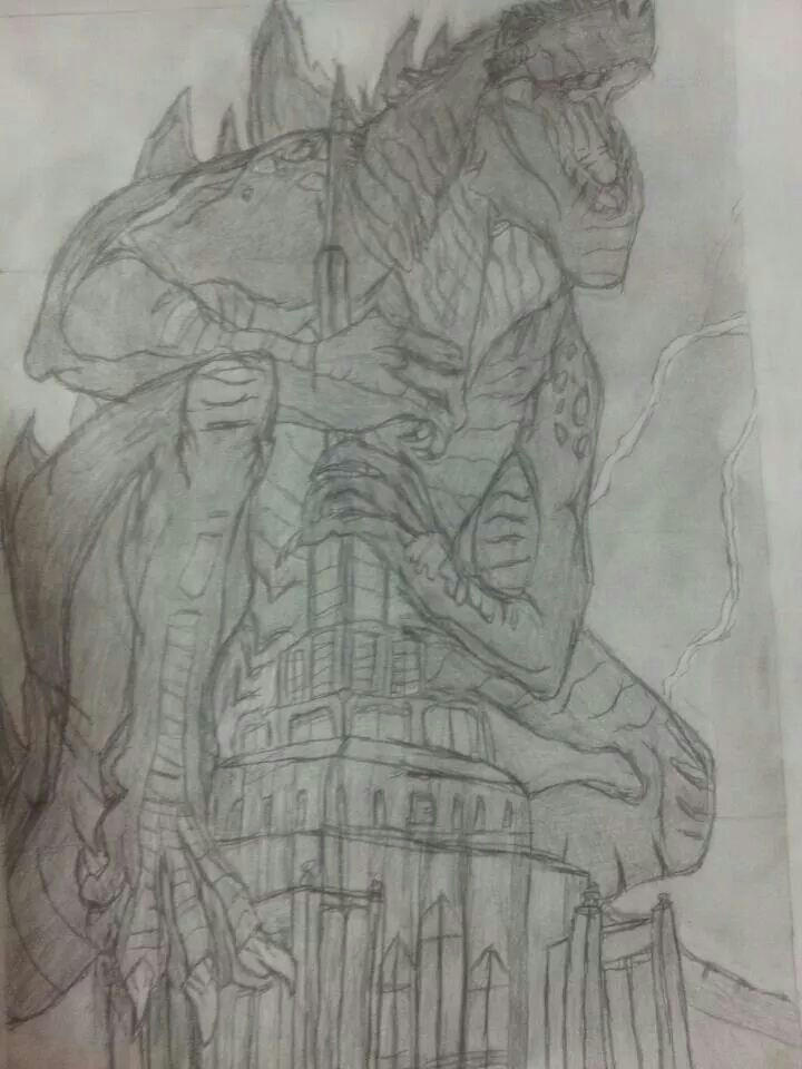 Godzilla by shadethehedgehog001 on DeviantArt