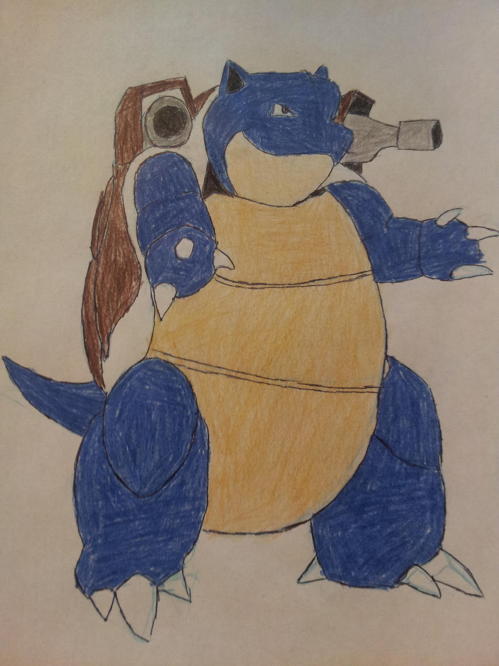 blastoise by shadethehedgehog001 on DeviantArt