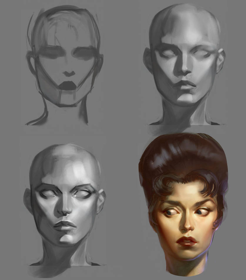 Head Series By Anotherdamian On Deviantart Head Series By Anotherdamian On Deviantart