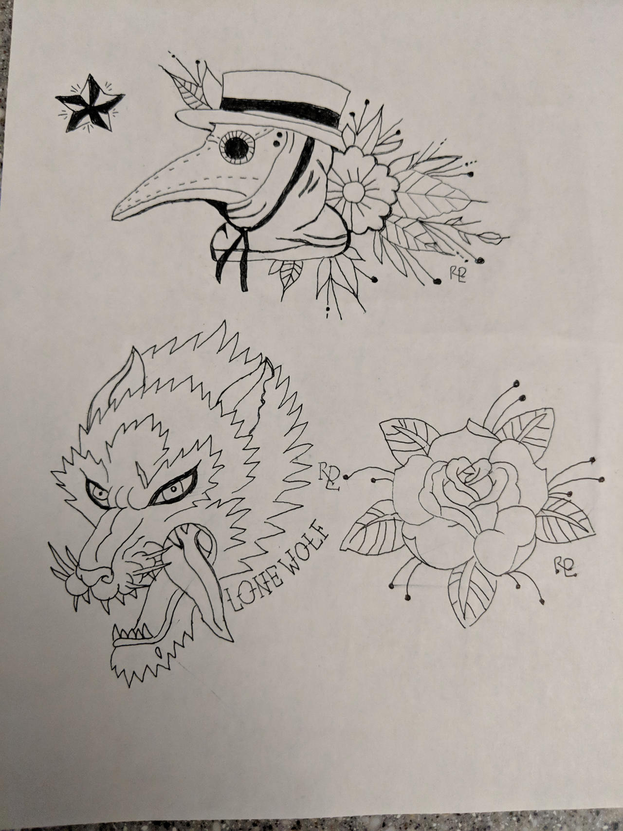 Sum tattoo flash designs by Rlopresti on DeviantArt