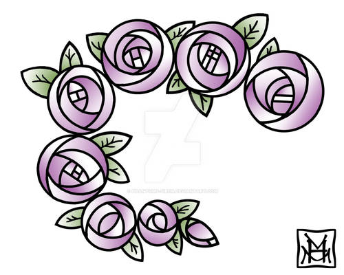 Mackintosh Roses Tattoo