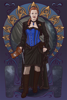 Steampunk Star Trek Science Officer