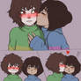 Chara x Frisk