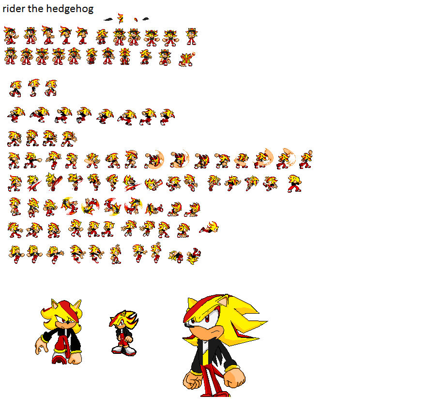 Super Rider by riderthehedgehog on DeviantArt