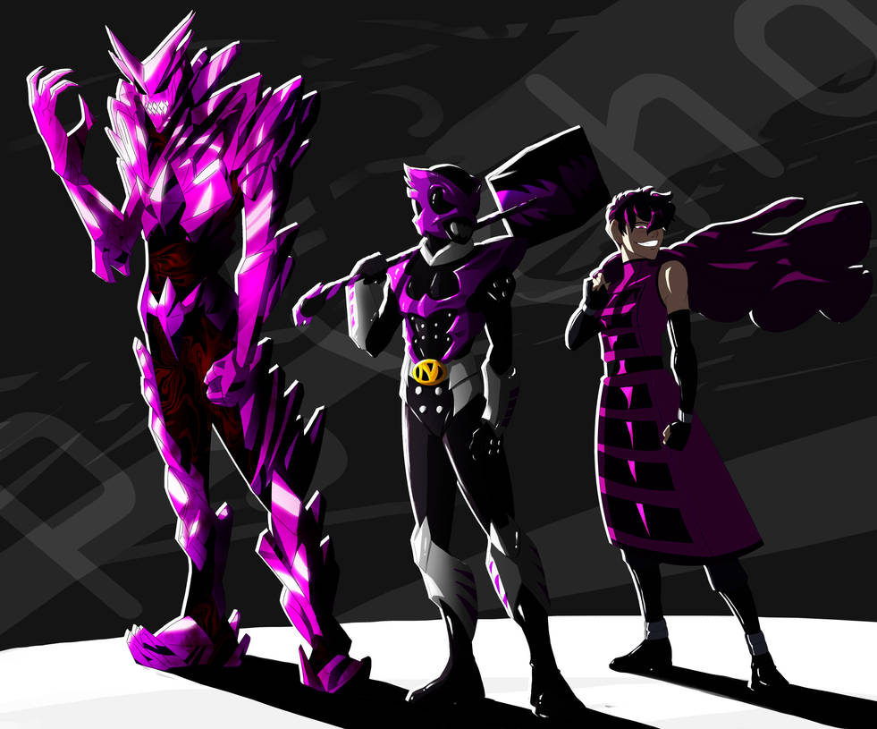 Psycho ranger Purple by riderthehedgehog on DeviantArt