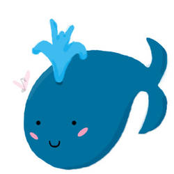 Whales are cute, right? D :