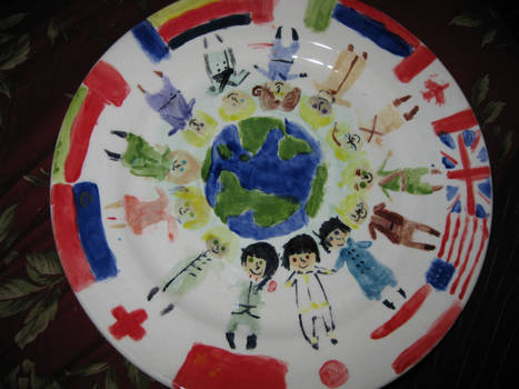 Hetalia Plate