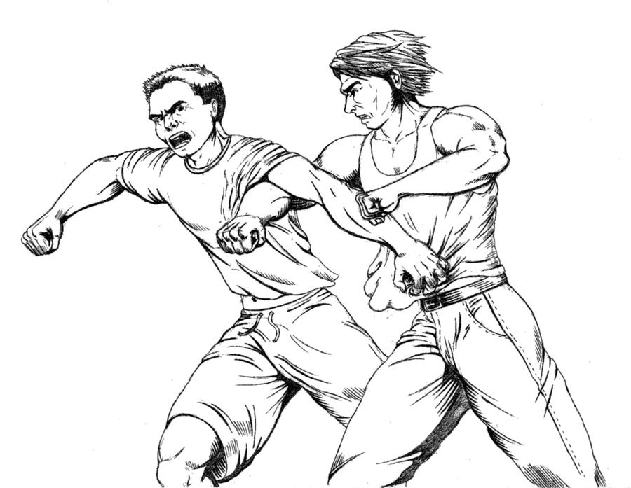 Brawling Drawaging brawl by arcpacheco on DeviantArt