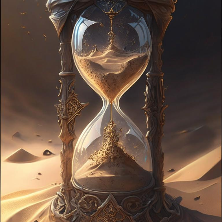 Hourglass art online
