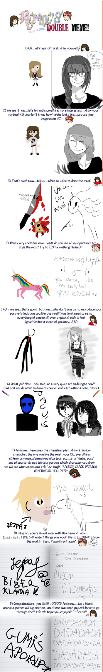 Double Meme by JuriNekoChan on DeviantArt