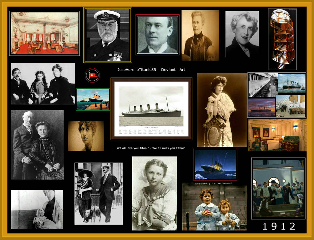 The Passengers Of The Titanic By Joseaureliotitanic85 On Deviantart
