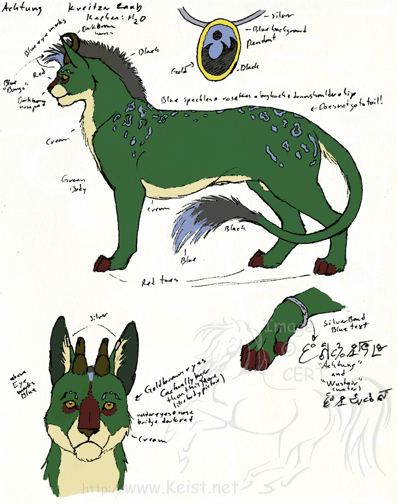 Achtung Reference Sheet