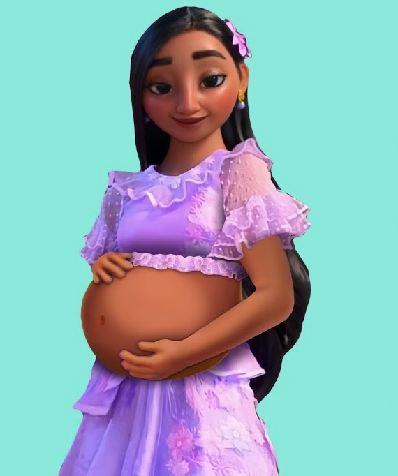 Pregnant Isabela Madrigal roleplay by MegaNoahSparrowHawk on DeviantArt