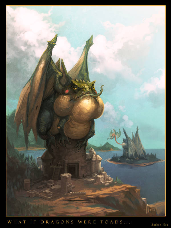 What If Dragons were Toads... by nJoo