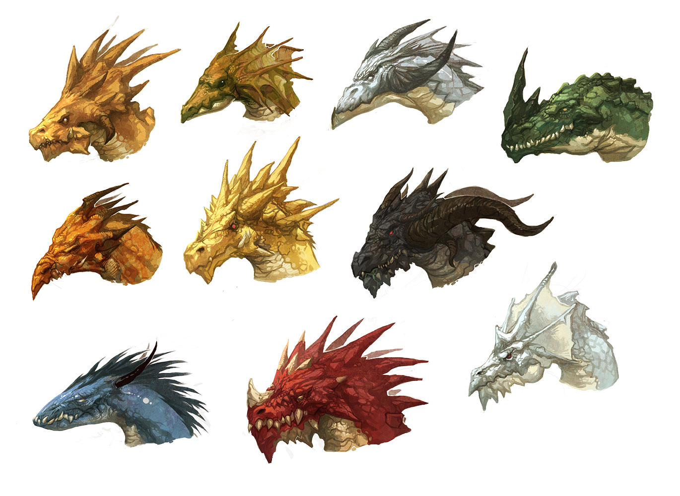 Dragon Head Types Dragon Head Types