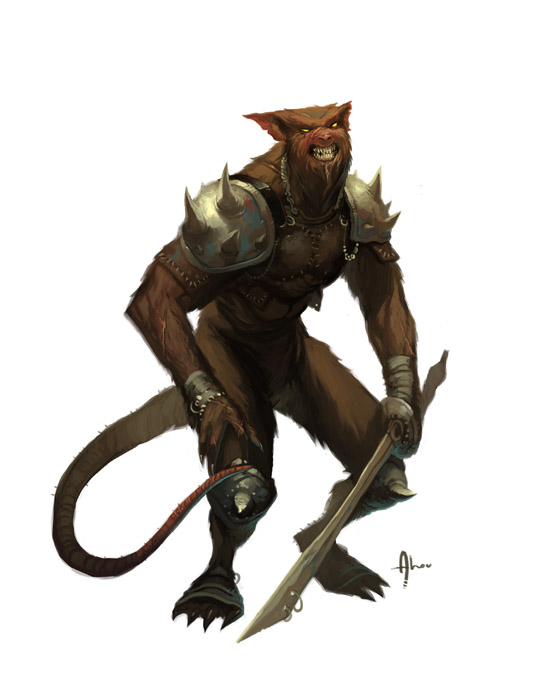 Wererat Rebel by nJoo on DeviantArt