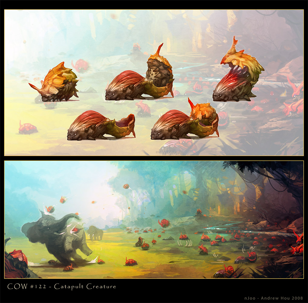 Catapult Creature by nJoo